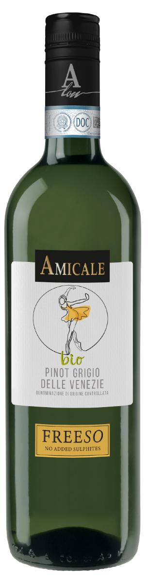 Amicale Pinot Grigio Delle Venezie Freeso DOCG 2023 ØKO wine bottle