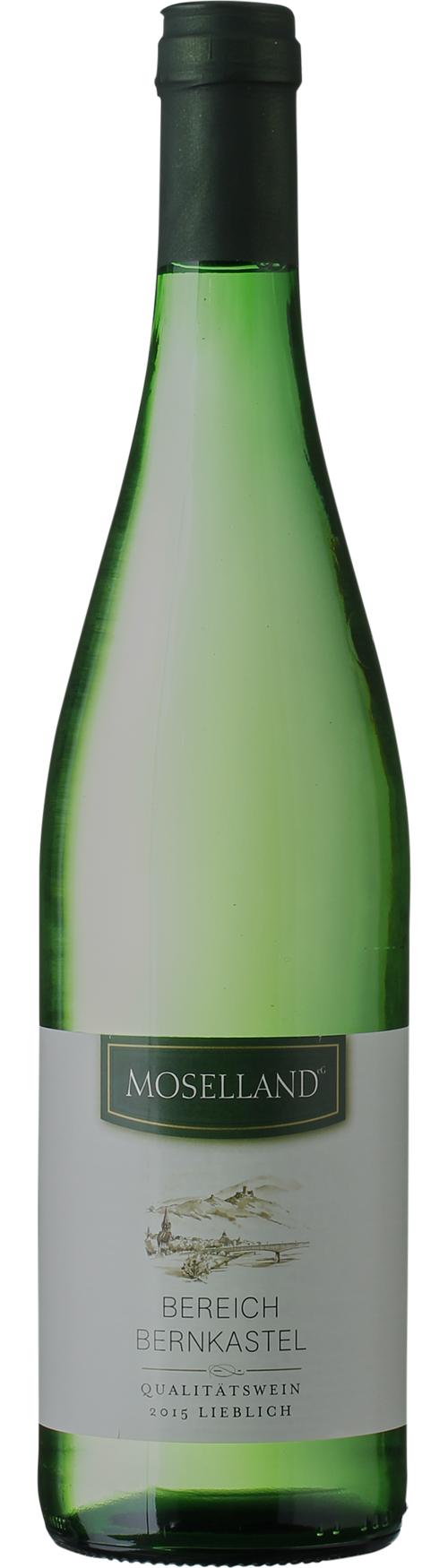 Moselland Bereich Bernkastel Rivaner Qualitätswein wine bottle