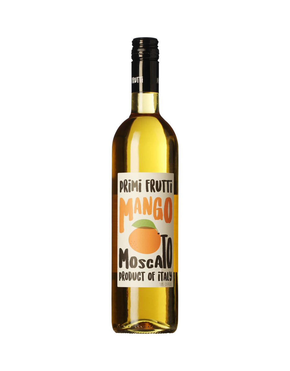 Candoni Family Primi Frutti Mango Moscato wine bottle