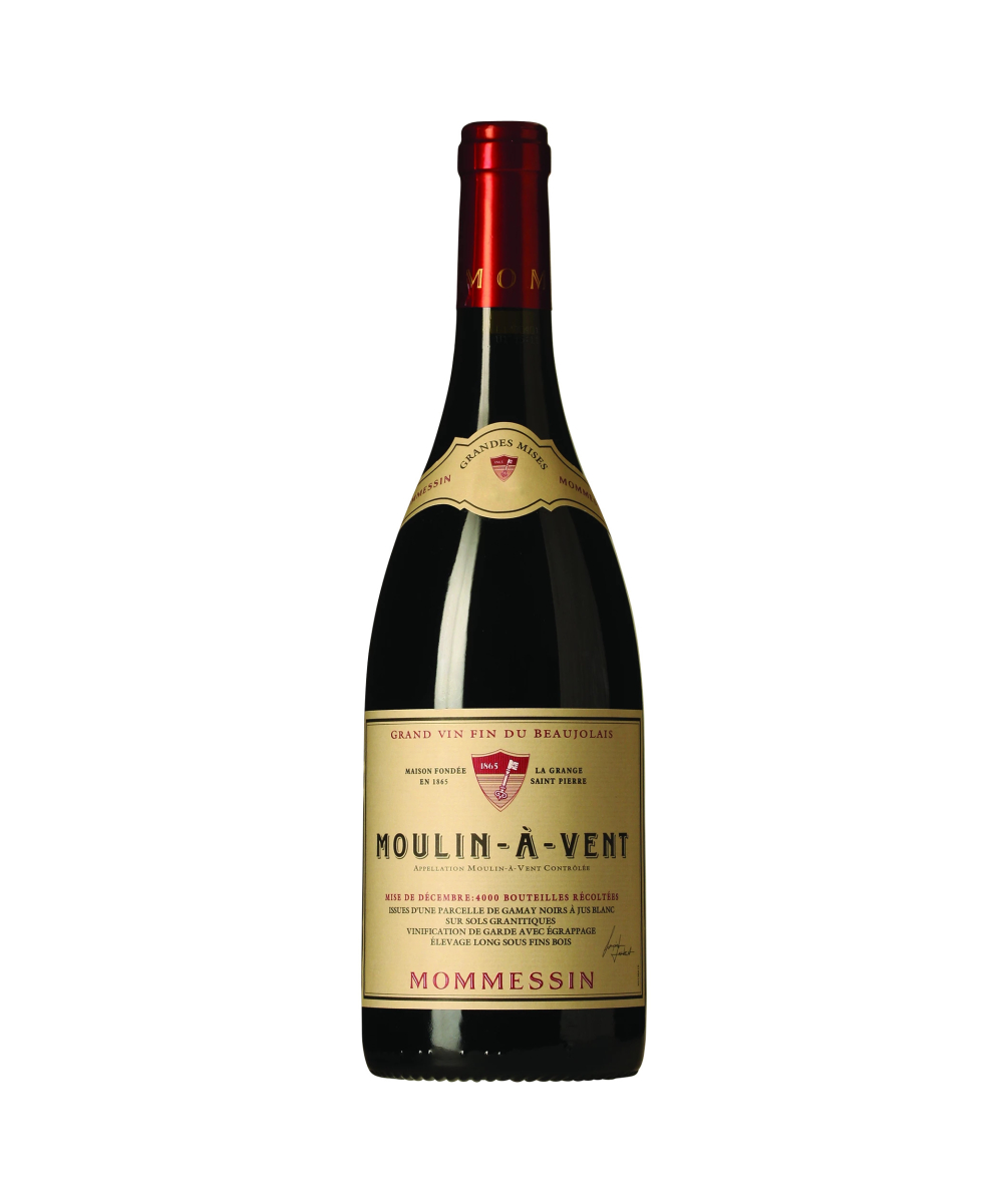 Mommessin Grandes Mises Moulin-À-Vent A.O.C. wine bottle