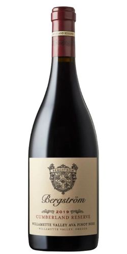 Bergström Cumberland Reserve Pinot Noir 2019 wine bottle