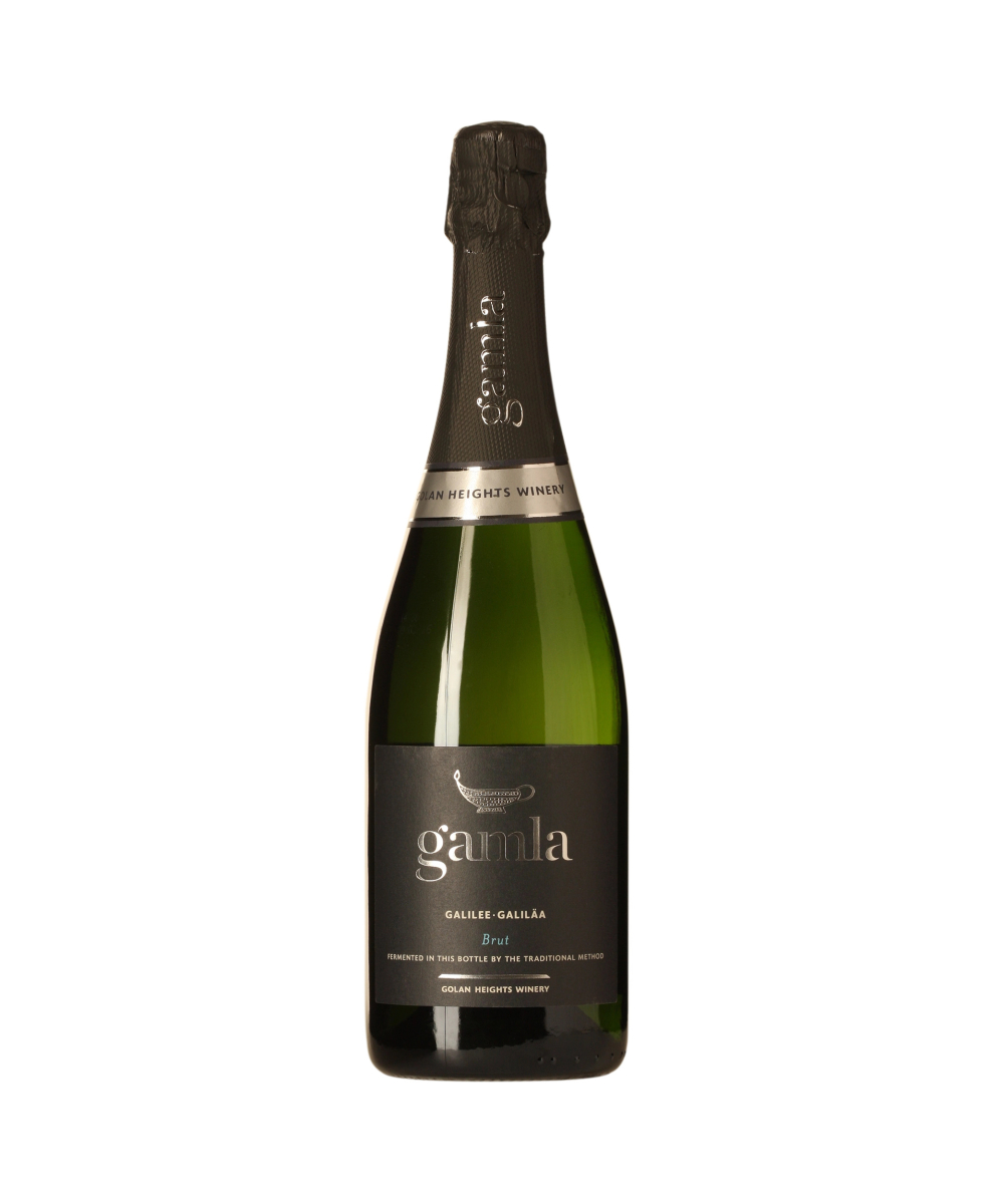 Gamla Brut Sparkling wine bottle