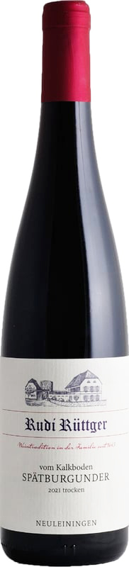 Rudi Rüttger Spätburgunder Vom Kalkboden 2022 wine bottle