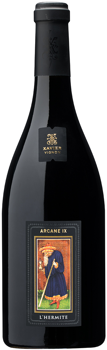 Xavier Arcane IX L´Hermite Gigondas 2016 wine bottle