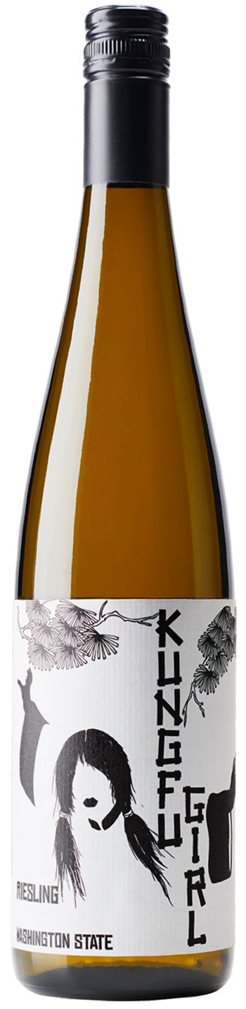 Charles Smith Riesling Kung Fu Girl 2018 wine bottle