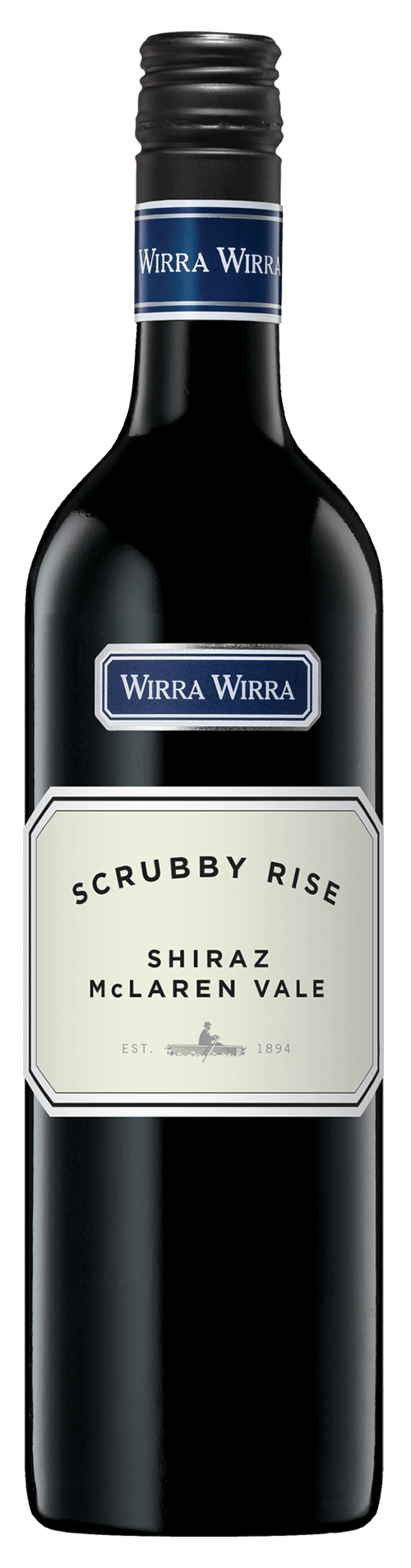 Wirra Wirra Scrubby Rise Shiraz McLaren Vale 2019 wine bottle