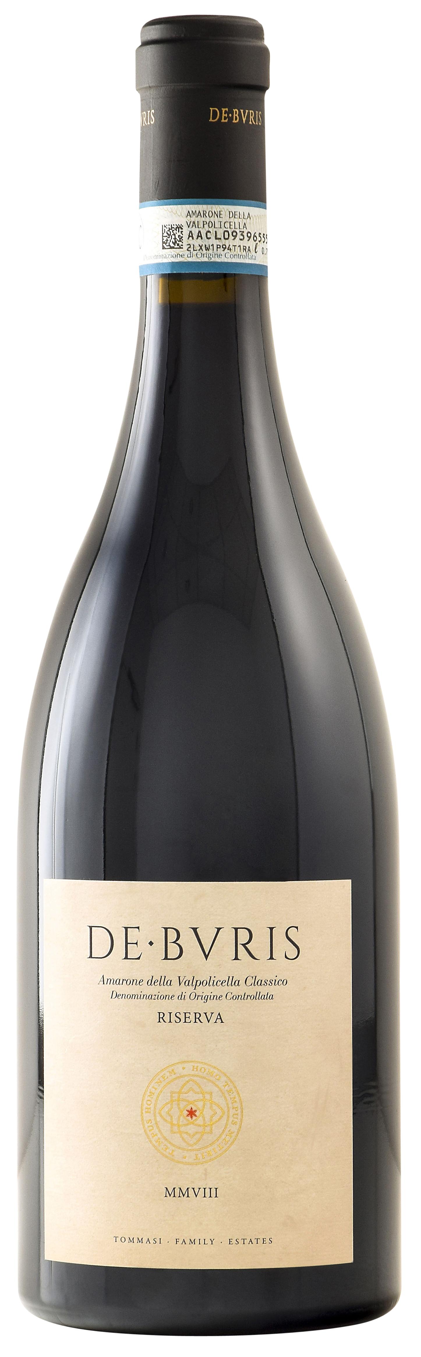 Tommasi, De Buris, Amarone Classico, Riserva 2010 wine bottle