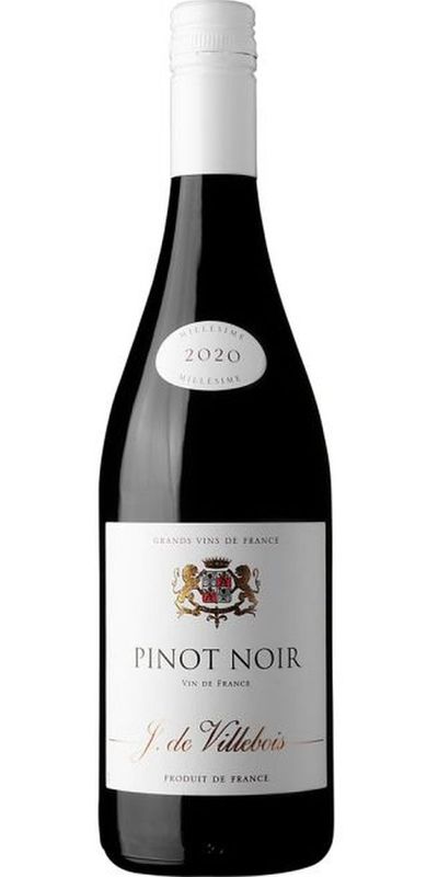 J. de Villebois, Pinot Noir 2024 wine bottle