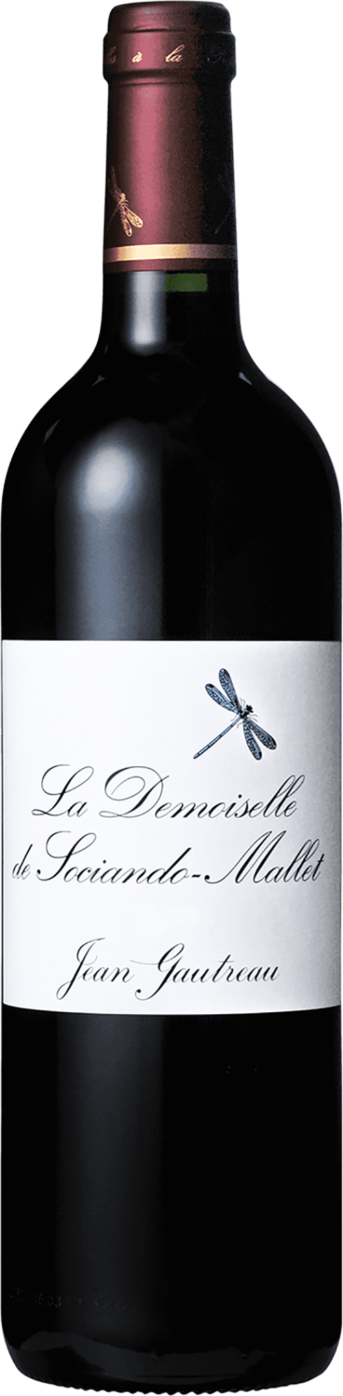 La Demoiselle de Sociando-Mallet Haut-Mèdoc 2017 wine bottle