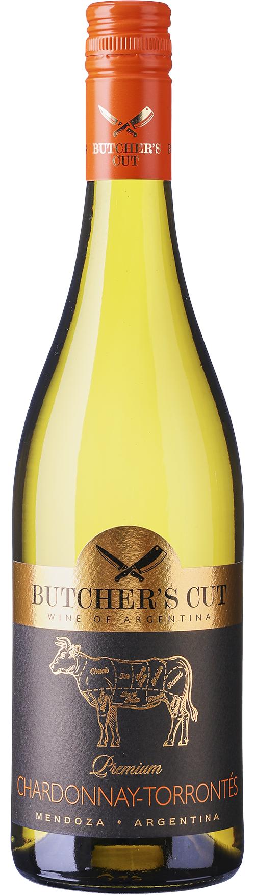 Butcher's Cut Premium Chardonnay-Torrontés wine bottle
