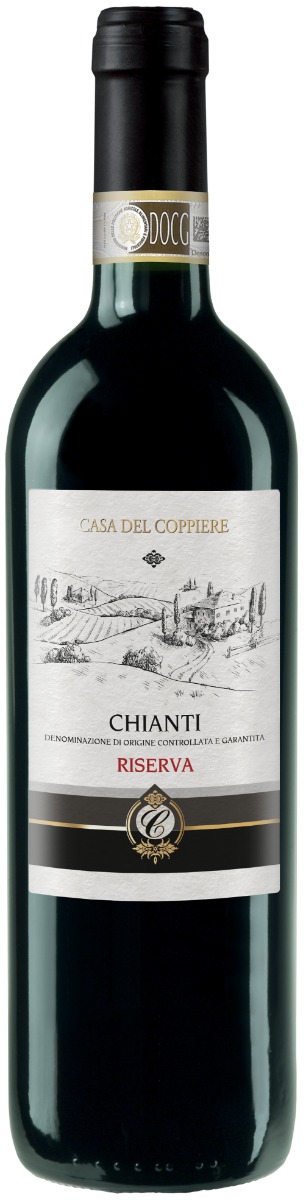 Casa del Coppiere Chianti DOCG Riserva 2021 wine bottle