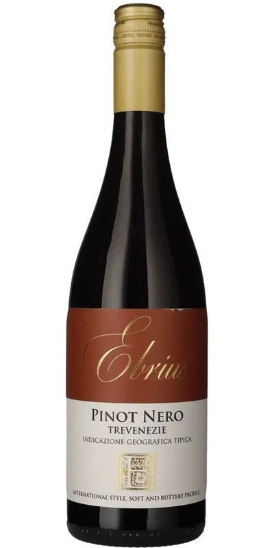 Ebrius, Pinot Noir Trevenezie IGT 2024 wine bottle