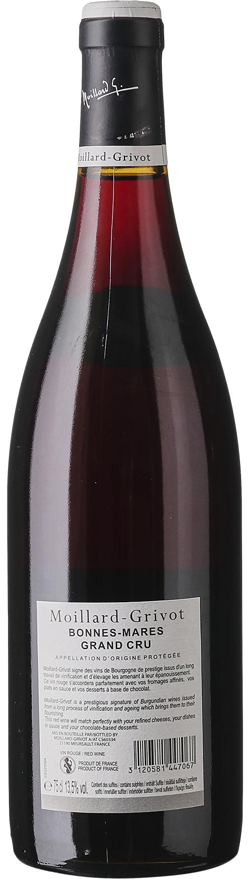 Moillard-Grivot Bonnes Mares Grand Cru wine bottle