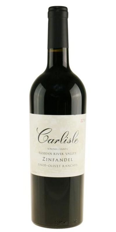 Carlisle Piner Olivet Ranches Zinfandel 2019 wine bottle