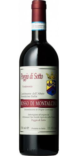 Poggio di Sotto, Rosso di Montalcino 2020 wine bottle