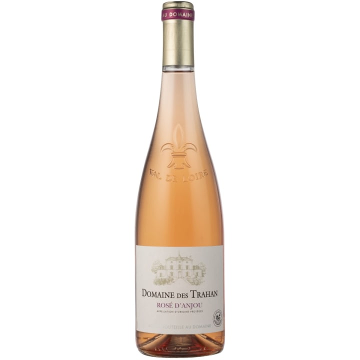 Domaine des Trahan Rose d Anjou 2025 wine bottle