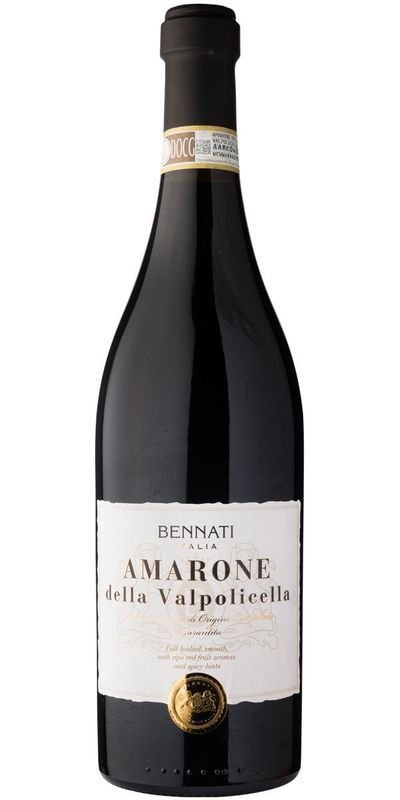 Bennati, Amarone Valpolicella DOCG 2021 wine bottle