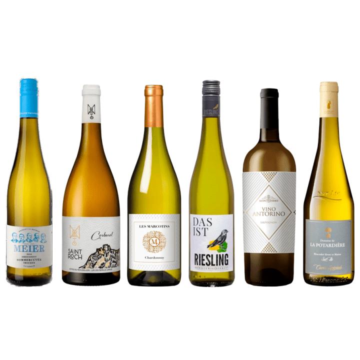 White Summer Favorites wine bottle
