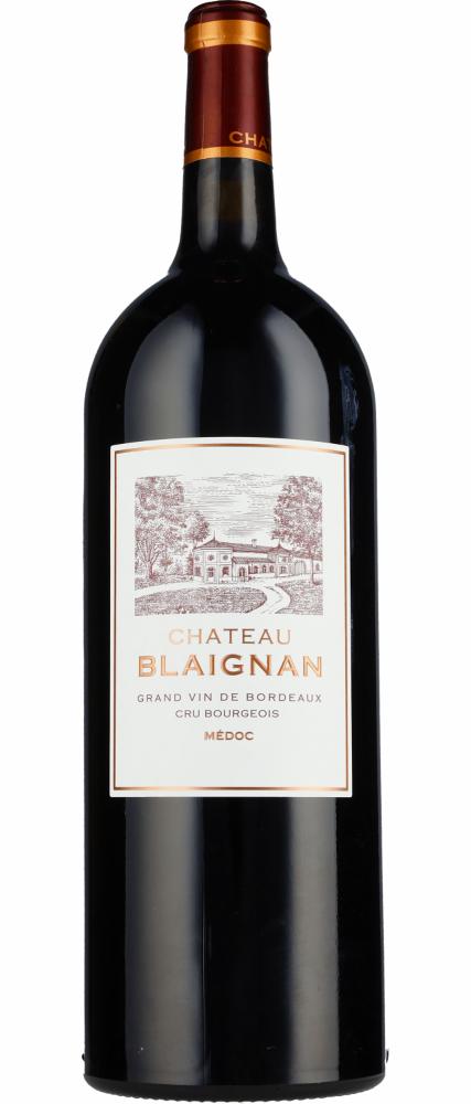 2018 Château Blaignan Cru Bourgeois Médoc Magnum wine bottle