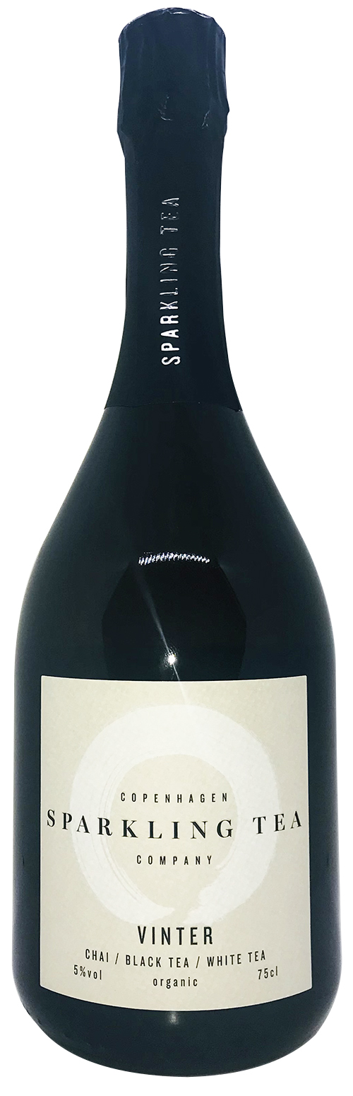Copenhagen Sparkling Tea VINTER - Organic wine bottle
