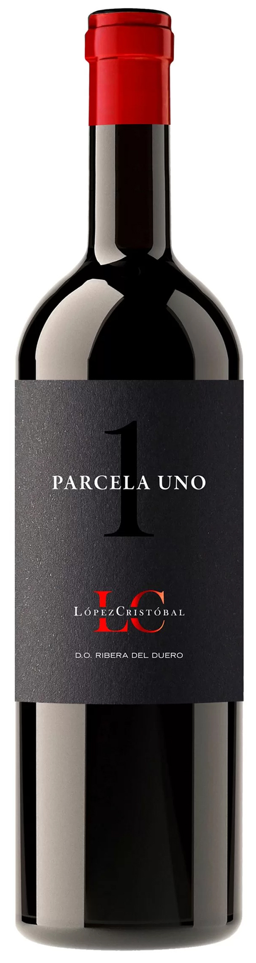 Lopez Cristobal Parcela Uno Ribera del Duero 2018 i trækasse wine bottle