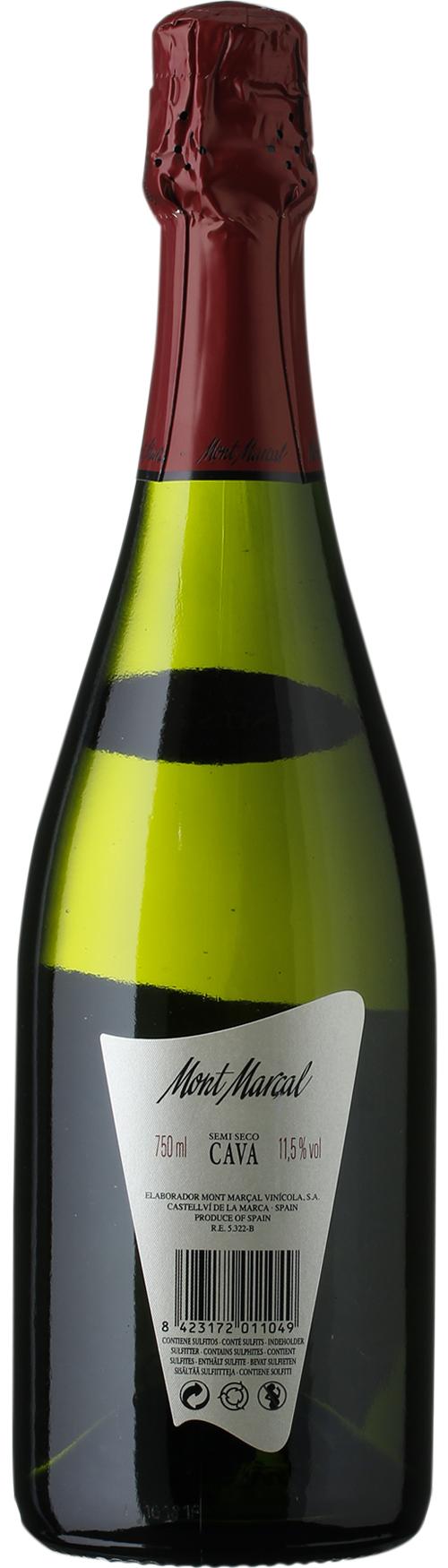 Mont Marcal Cava Semi Seco wine bottle