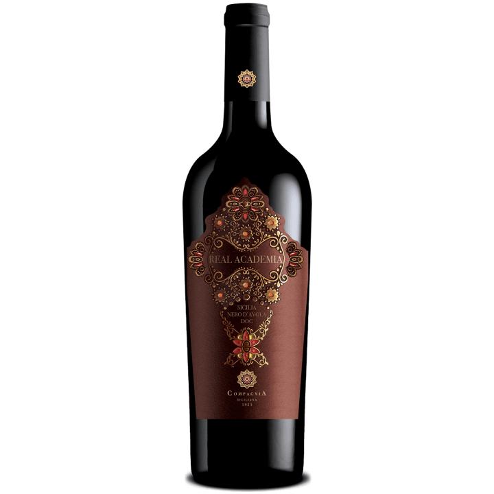 Compagnia Siciliana 1921 Real Academia Nero D`Avola 2019 wine bottle