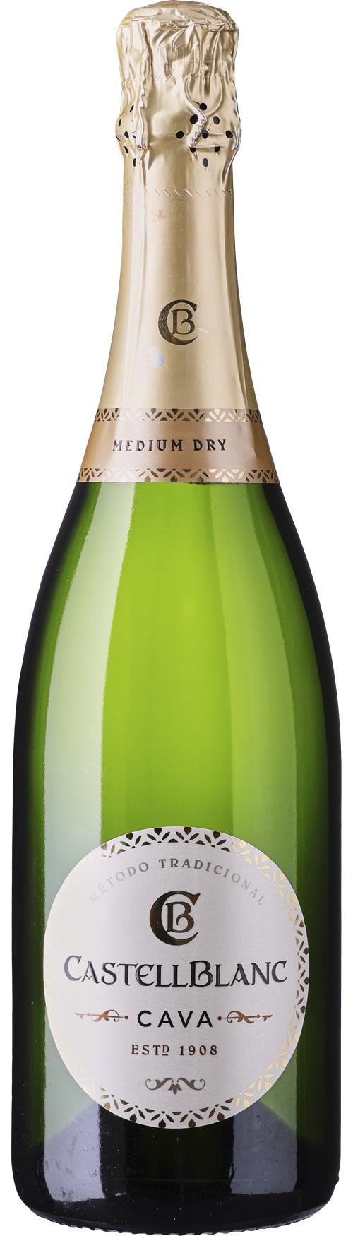 Castellblanc Cava Medium Dry wine bottle