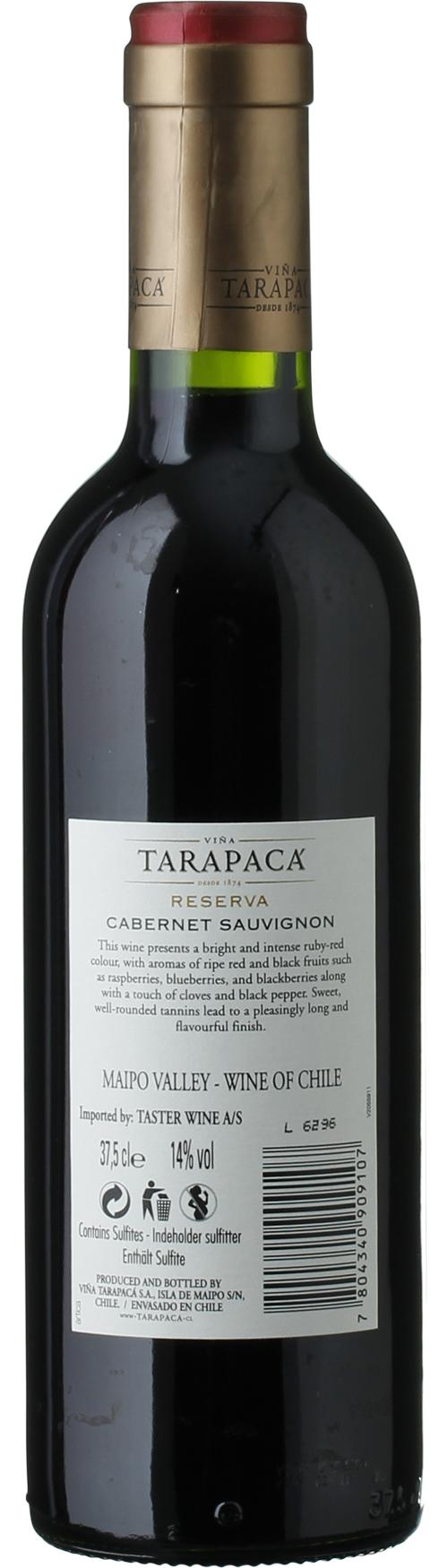 Viña Tarapacá Reserva Cabernet Sauvignon 37,5 cl. wine bottle