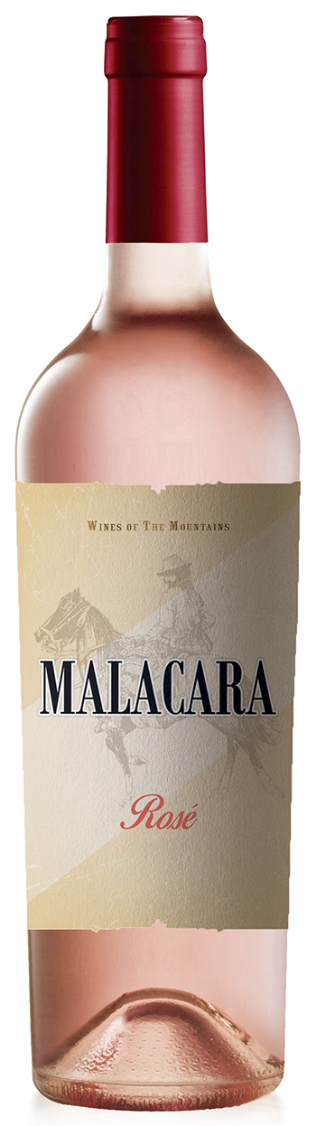 Malacara Rose 2020 wine bottle