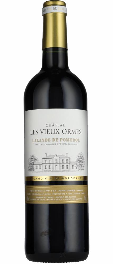 2019 Chateau Les Vieux Ormes Lalande de Pomerol wine bottle