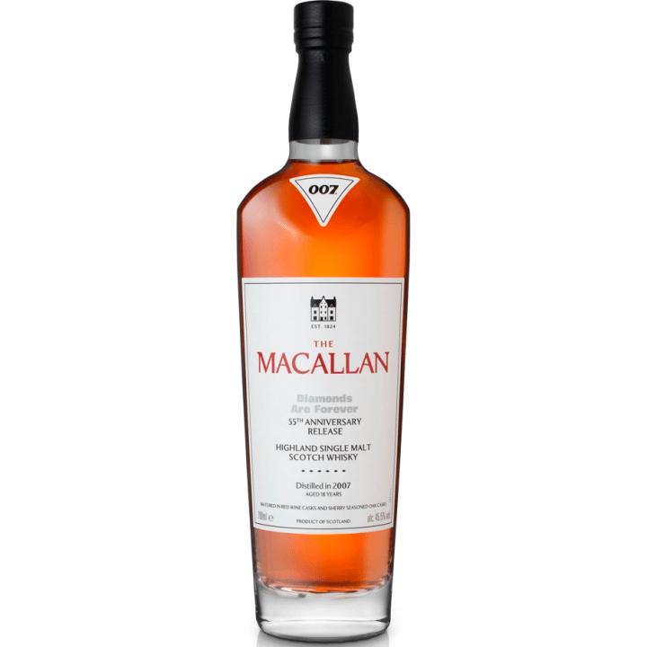Macallan Diamonds Are Forever 55th Anniversary Release 70 cl wine bottle