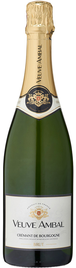 Veuve Ambal, Cremant de Bourgogne, Brut wine bottle