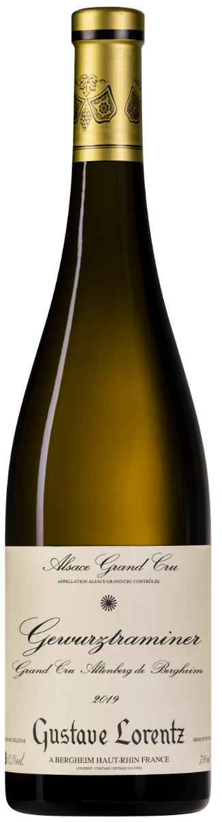 Gustave Lorentz Gewurztraminer Alsace Grand Cru Altenberg de Bergheim 2019 ØKO wine bottle
