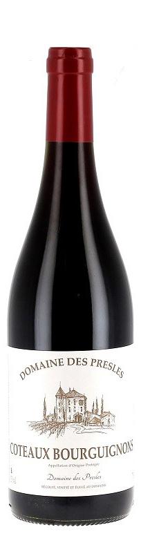 Domaine des Presles Coteaux Bourguignons 2016 wine bottle