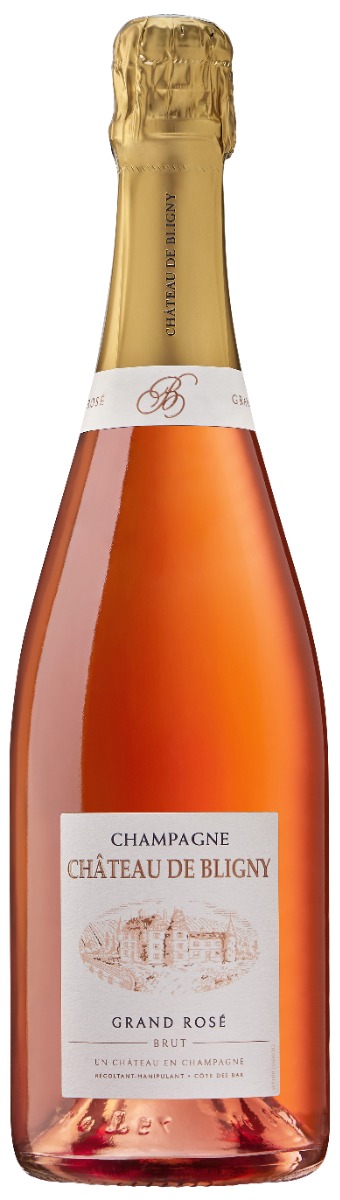 Chateau de Bligny Champagne Grand Rosé Brut wine bottle