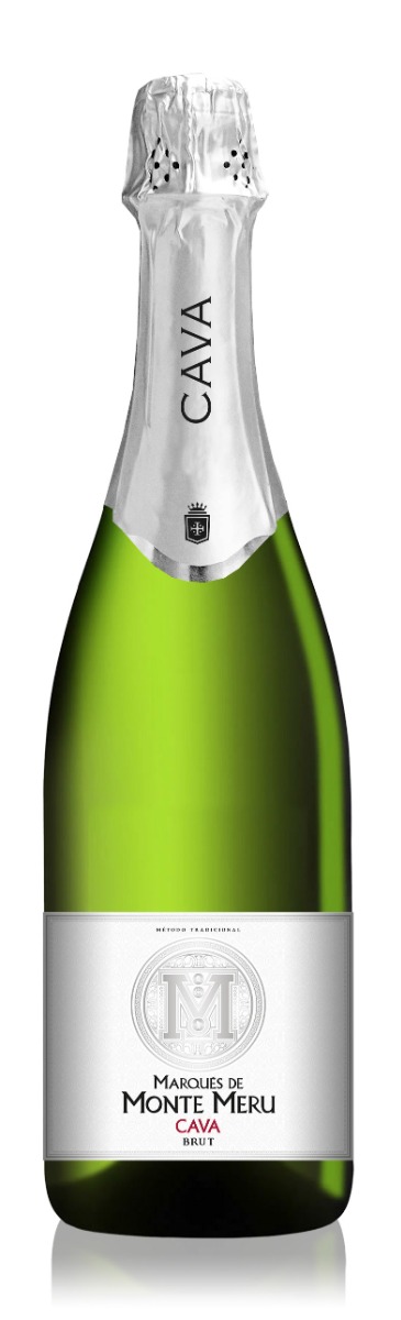 Torre Oria Marques de Monte Meru Cava Brut wine bottle