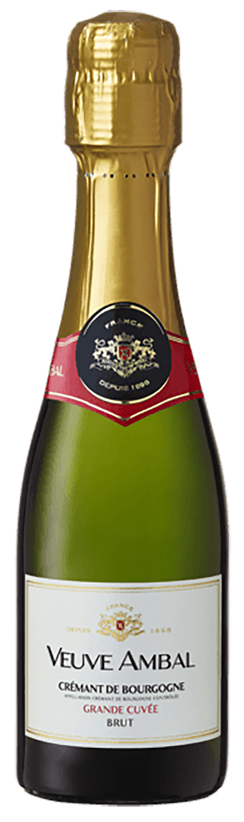 Veuve Ambal Crémant de Bourgogne Grande Cuvee Brut 20 cl wine bottle