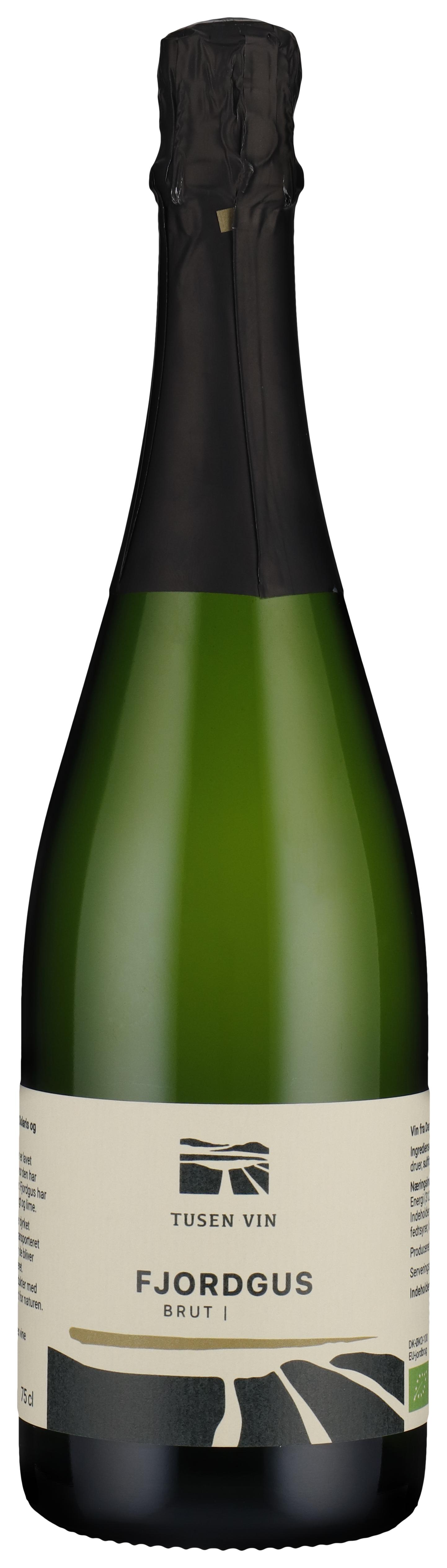 Fjordgus 2023 wine bottle