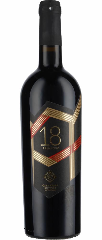 2021 Montedidio 18% Casa Reale Primitivo wine bottle
