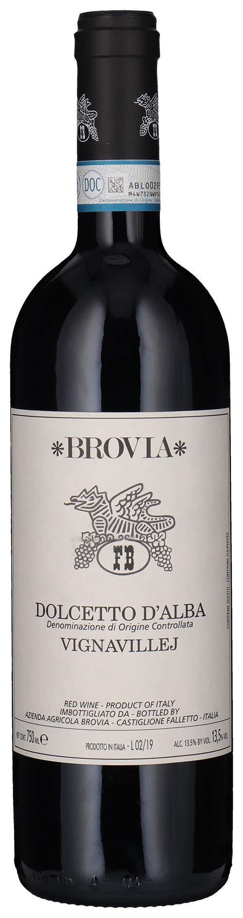 Dolcetto d'Alba - Vignavillej 2022 wine bottle