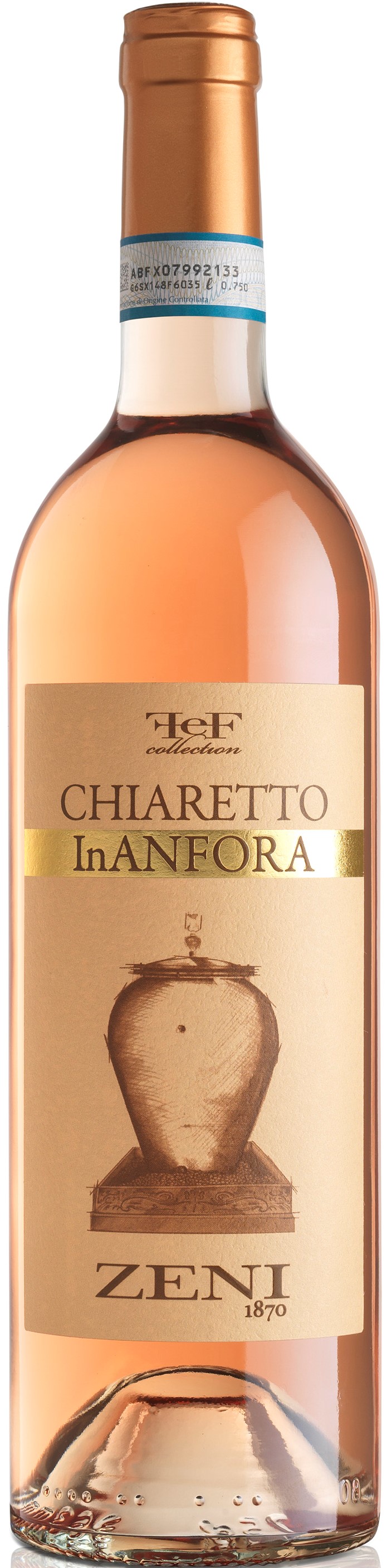 Zeni Chiaretto In Anfora Bardolino Classico 2020 wine bottle