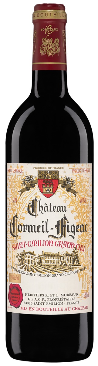 Château Cormeil Figeac Saint-Emilion Grand Cru 2020 wine bottle