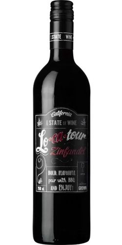 Locatour Wines, California Zinfandel 2020 wine bottle