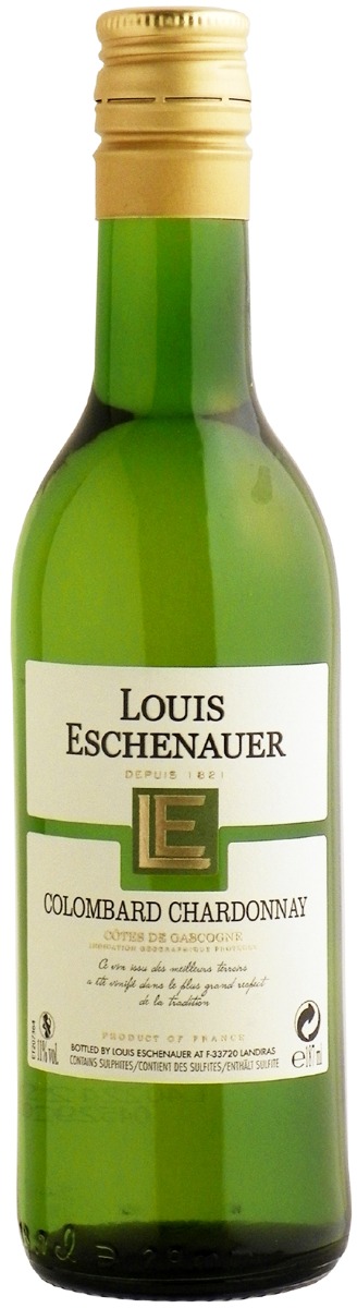 Louis Eschenauer Colombard Chardonnay 187 ml wine bottle