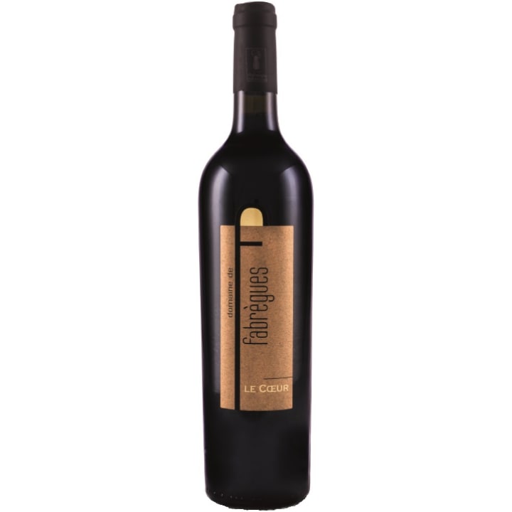 Fabregues Le Cæur 2018 wine bottle