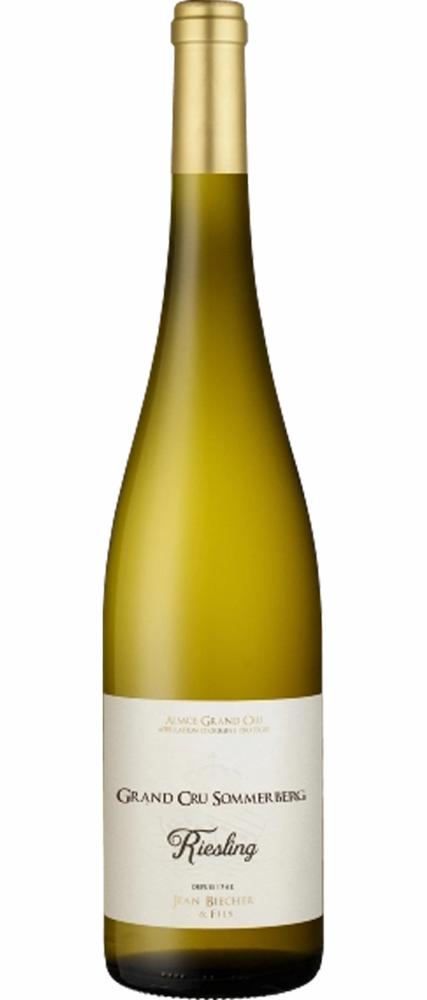 Alsace Grand Cru Sommerberg Jean Biecher wine bottle