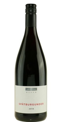 Heger Spätburgunder 2019 1 ltr. wine bottle