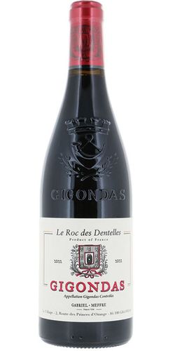 Gabriel Meffre, Gigondas Le Roc des Dentelles 2022 wine bottle