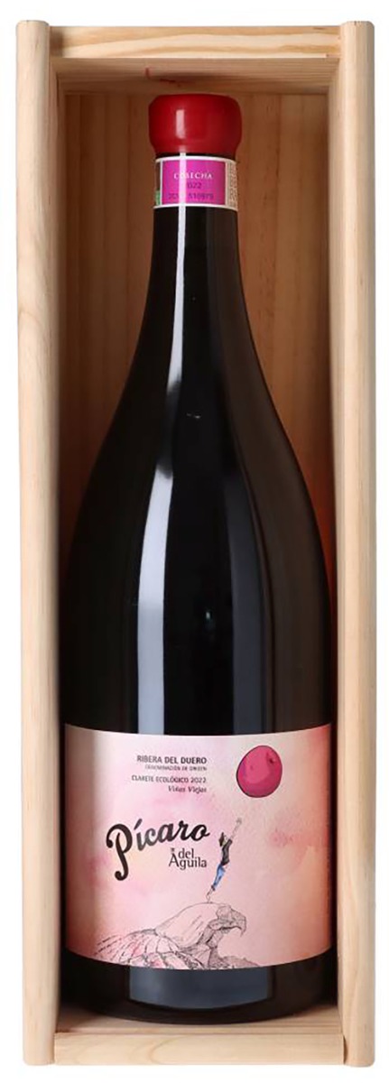 Dominio del Águila Picaro Clarete Viñas Viejas Ribera del Duero 2022 ØKO Dobbelt Magnum i trækasse wine bottle